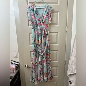 Eliza J Floral Maxi Dress